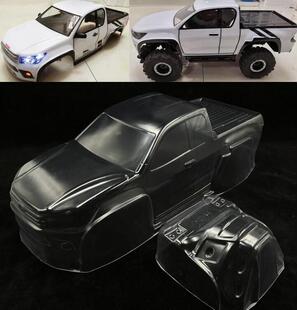 1/10����܇�� TRX4Ƥ��܇�� Hilux Crawler Body ͸��PC܇��313mm