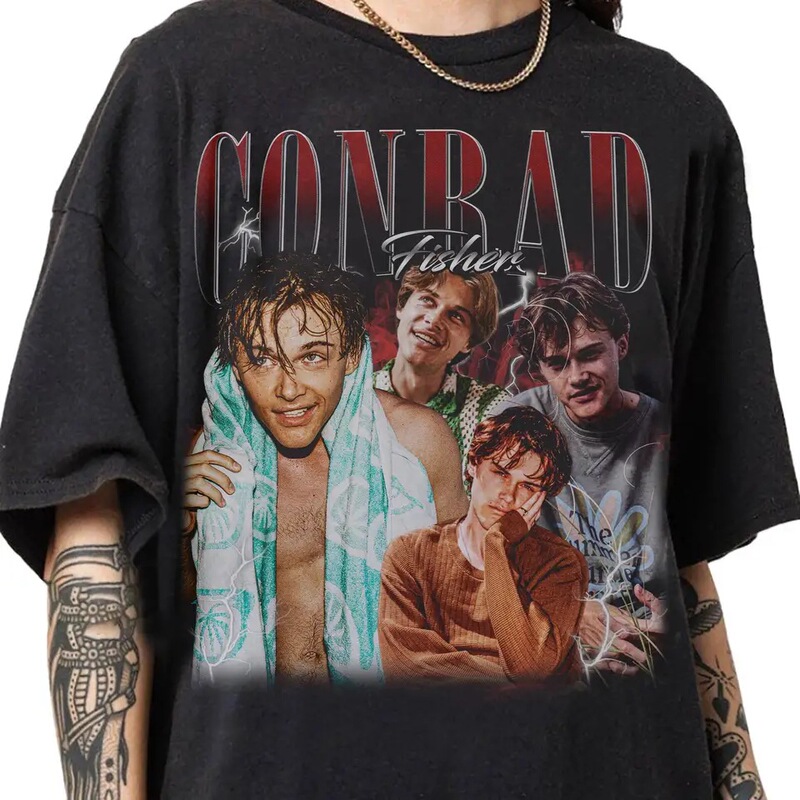 Vintage 90S Bootleg Style Conrad Fisher T-Shirt Retro Comfortable Colors Conrad Fisher Vintage 90S Bootleg Style Conrad Fisher T-Shirt Retro Comfortable Colors Conrad Fisher