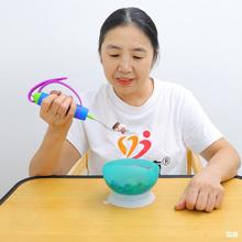 老人辅助餐具偏瘫病人手抖筷子勺子叉康复助食防洒碗老人用品批发