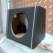 5 6 8 10寸车载低音炮空箱有源梯形皮革木箱音响改装配音箱空盒空