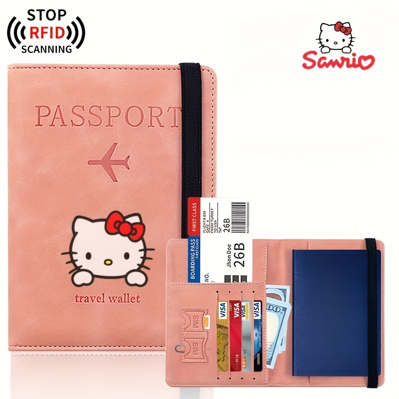 KT design portable passport cover, multifunctional