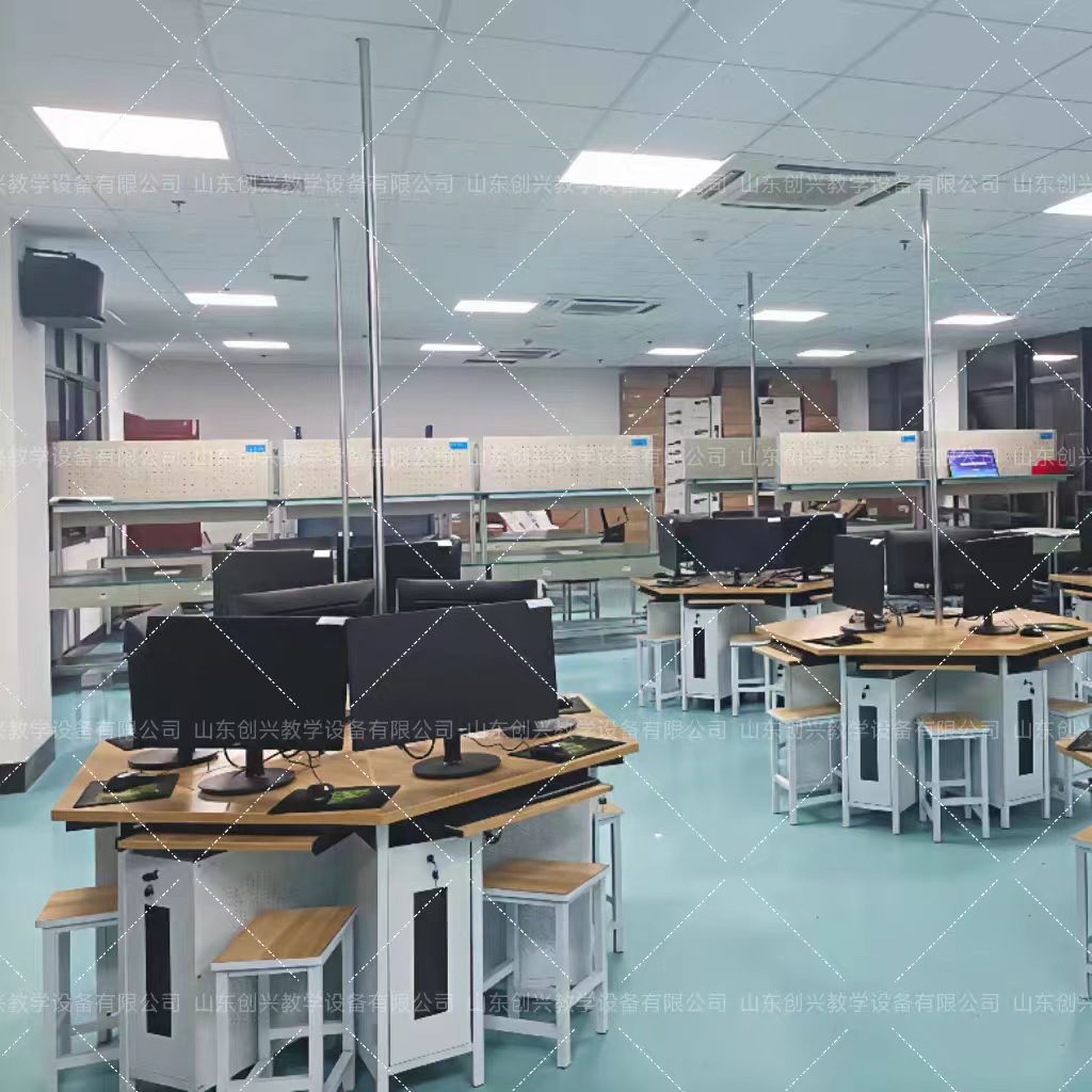 육각형 육각형 교육 시험 테이블 활동 연습 학교 컴퓨터실 컴퓨터실 컴퓨터 테이블 오각형 6