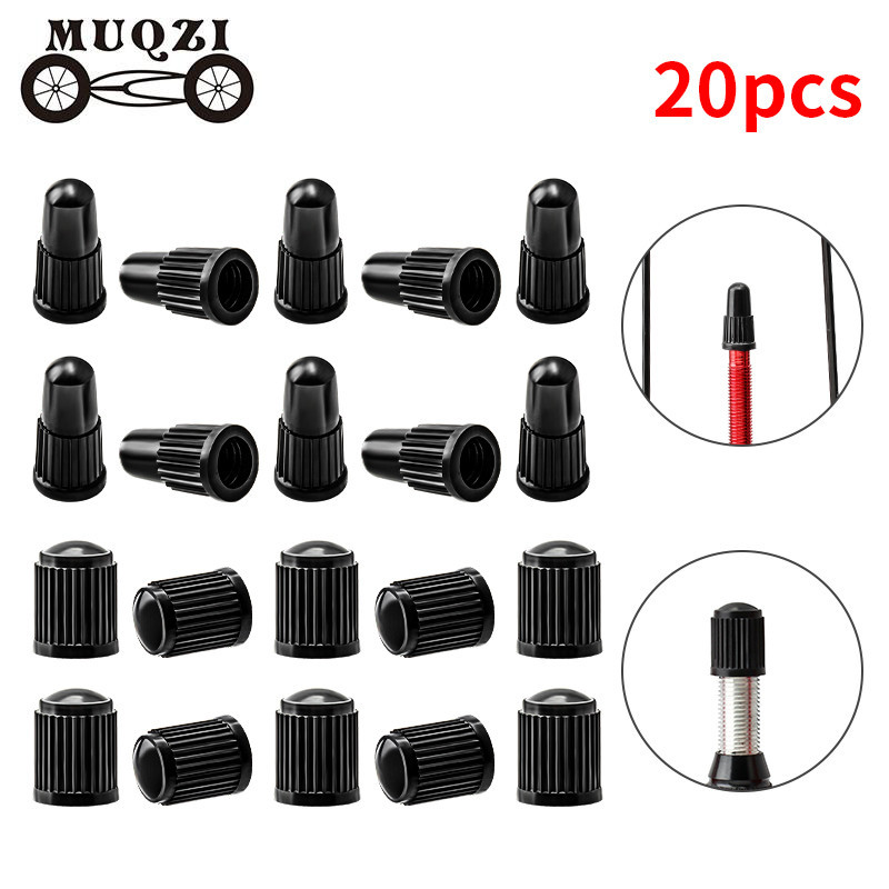MUQZI mountain road folding bike tire French/American air nozzle cap valve cover dust cover plastic