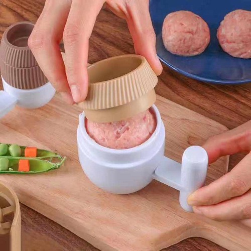 DIY Meatball Sandwich Mold, Creative Kitchen Tool, Meatball Maker, Fishball Meatball Cooker