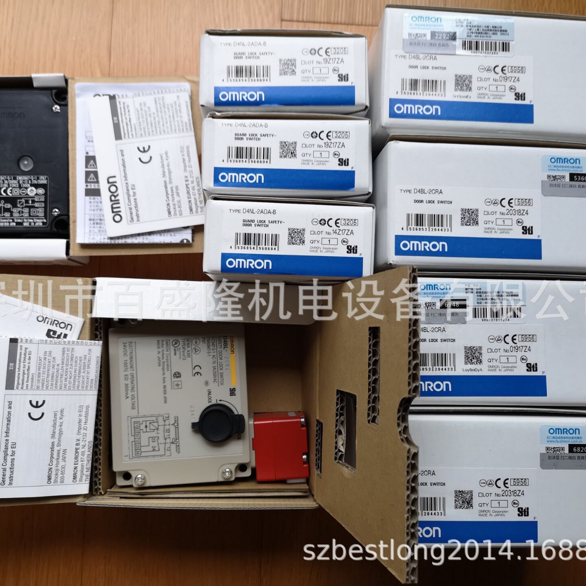 现货供应欧姆龙OMRON原装全新 安全门开关D4BL-2CRA