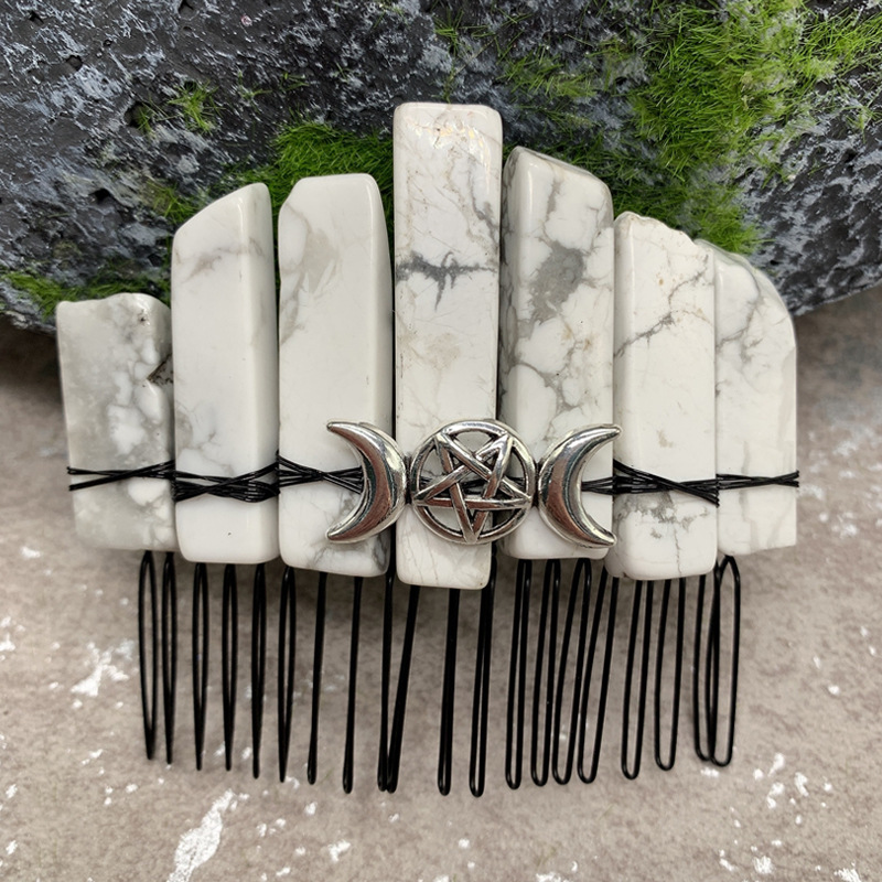 화이트 파인 블랙 라인 실버 문