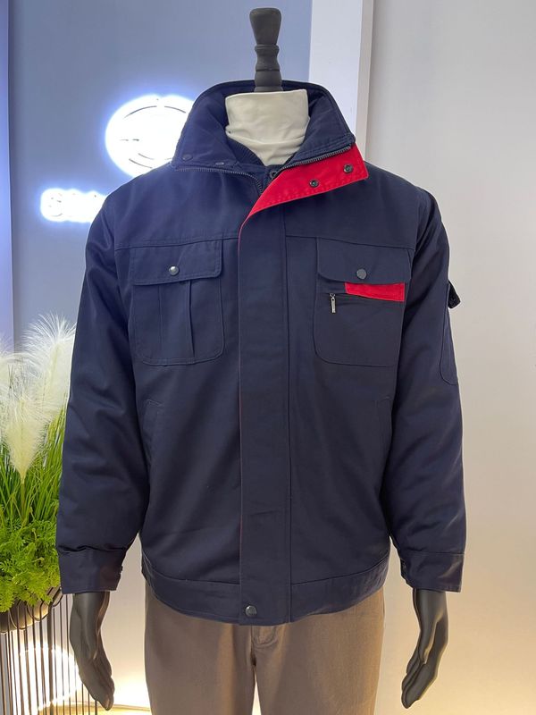 冬季棉服工作服棉衣劳保服可拆棉袄冷库防寒冬装工装防静电|undefined