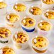 Taro Mud Baked Milk Box Basque Paper Cup Cake Tray Packaging Mu Si Pudding Lei Dessert Packaging Baking Small with Lid