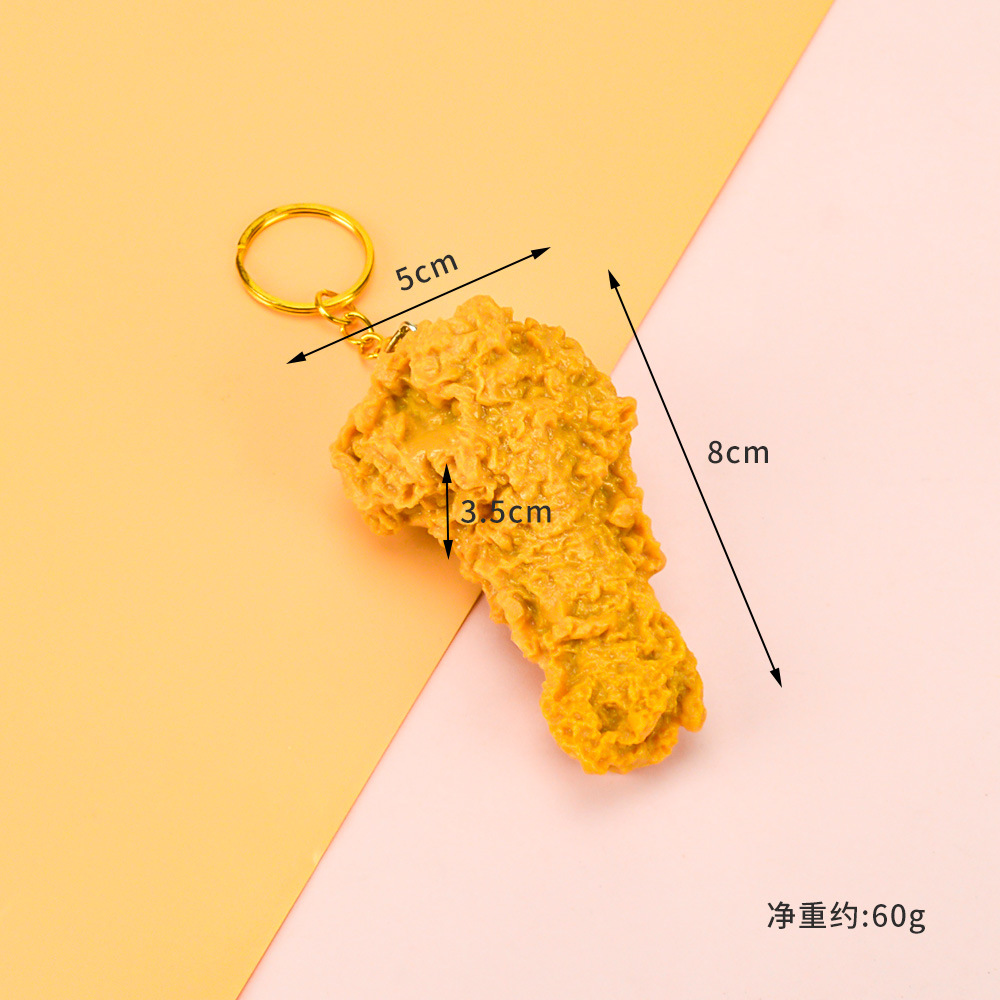 Chicken Leg Keychain