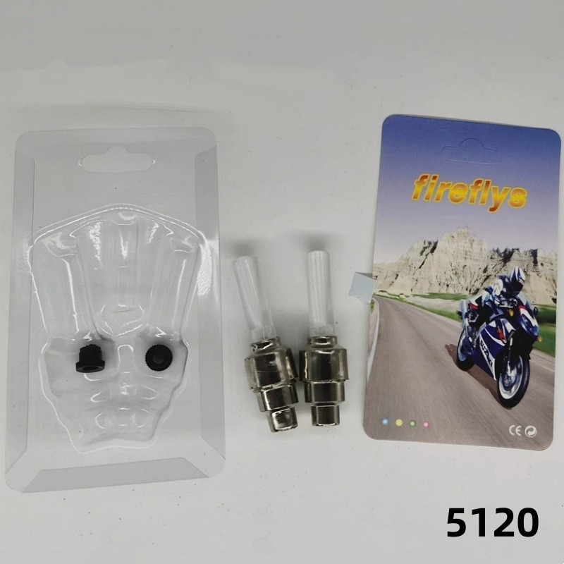 Luces de válvula coloridas, rueda de fuego de viento para bicicleta, accesorios de luz de válvula para bicicleta de montaña, equipo de ciclismo