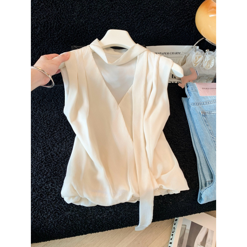 Real Shot of Korean Version 2026 Stylish Lace Chiffon Shirt with Atmospheric Design and Solid Color for Women, French-Style Blouse Real Shot of Korean Version 2026 Stylish Lace Chiffon Shirt with Atmospheric Design and Solid Color for Women, French-Style Blouse