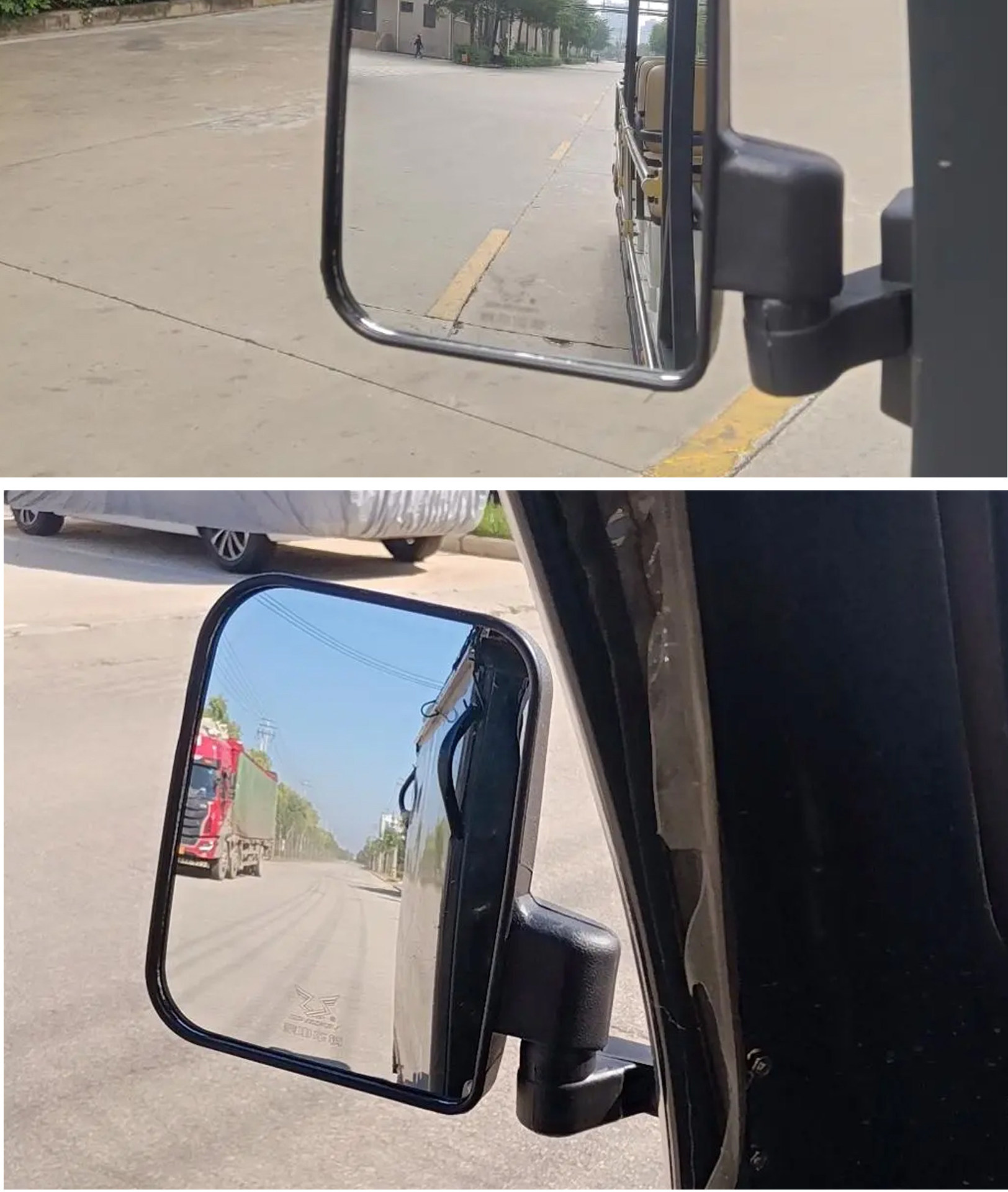 Reflective Mirrors for Electric Four-Wheel Vehicles, Suitable for Zongshen and Other Electric Three-Wheel Vehicles, Universal Rearview Mirrors