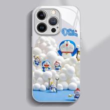 哆啦A梦适用苹果17PRO手机壳iPhone16PLUS可爱15个性14硬壳13新款