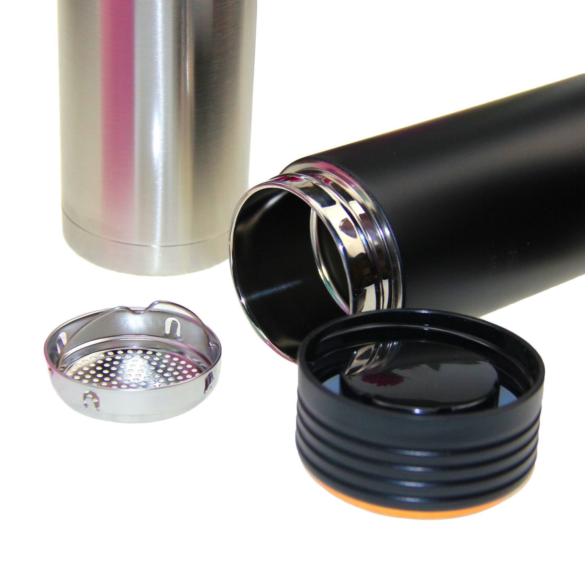 Oferta especial de fábrica taza de vacío recta de acero inoxidable hombres y mujeres coche conveniente mini regalo de negocios creativo taza de agua de publicidad