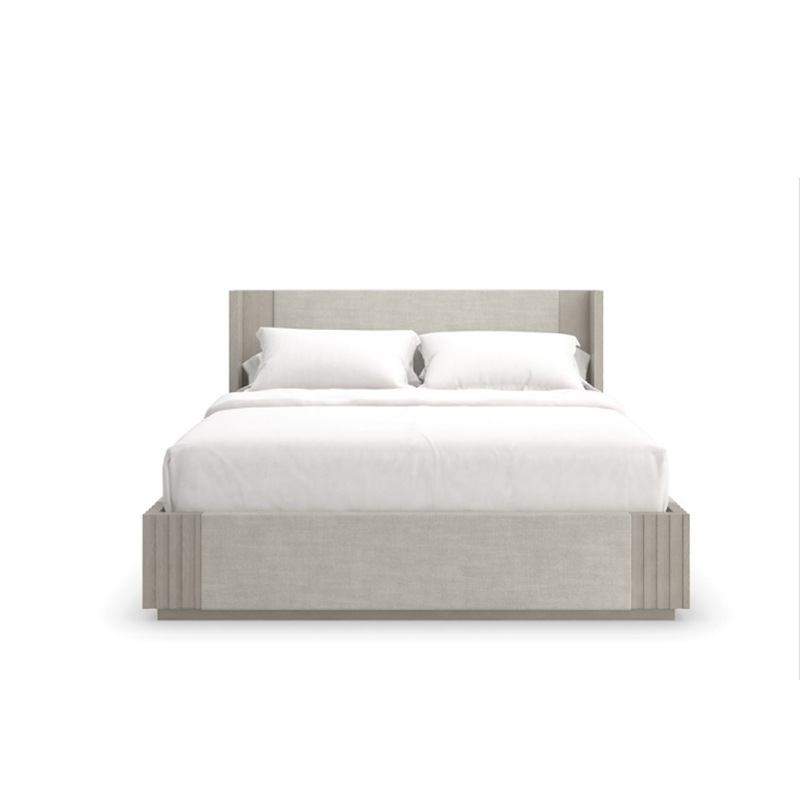 American Meike Meijiacaracole European Classical Simple House Furniture Solid Wood Carved Bed Purchasing Agent