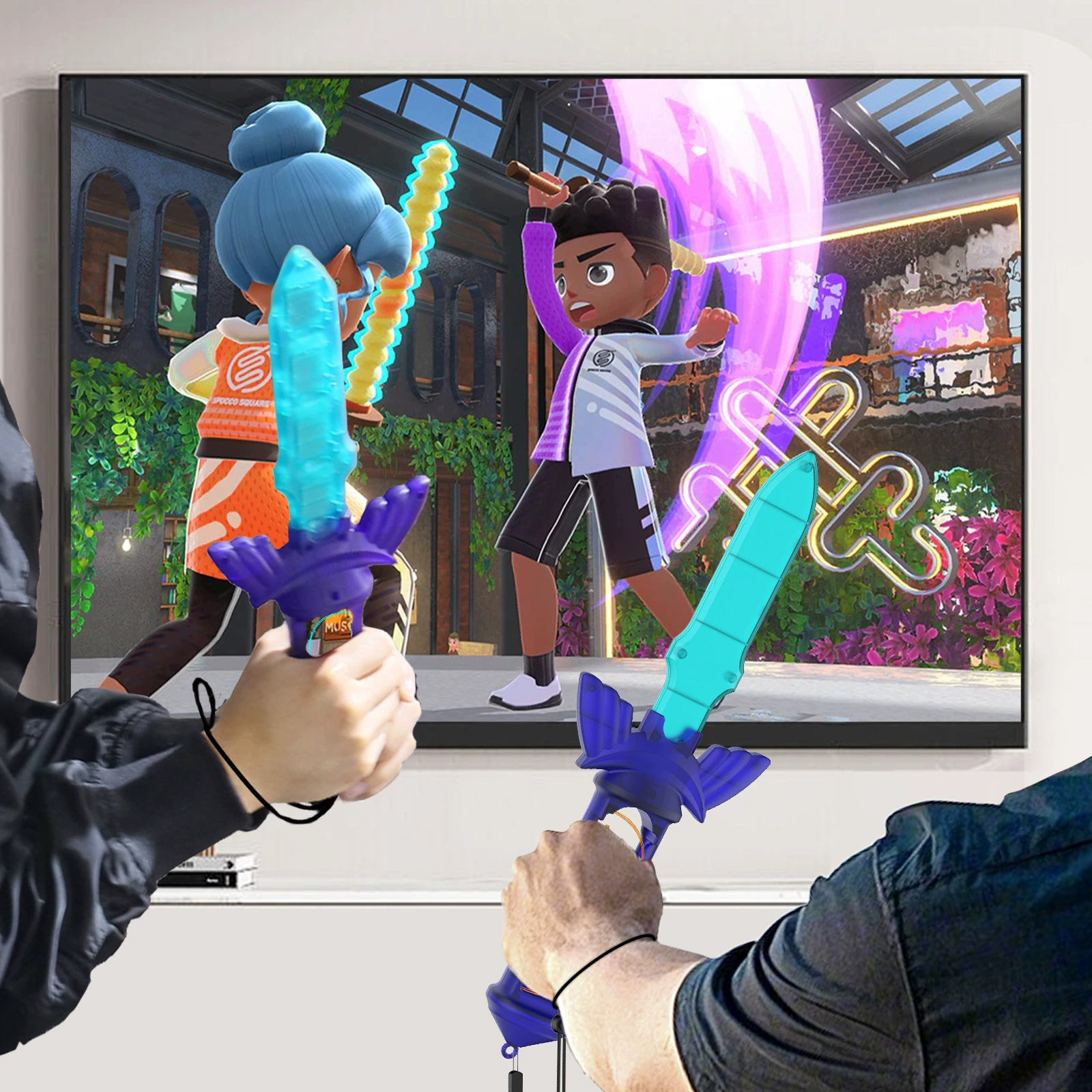 JYS Switch2 спорт Sky Sword переключатель левая и правая рукоять ощущение тела JYS-NS2267