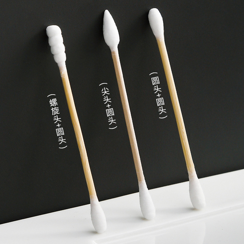 綿棒二頭耳抜き化粧化粧化粧落とし綿棒携帯家庭用使い捨て清潔消毒綿球木棒卸売り|undefined