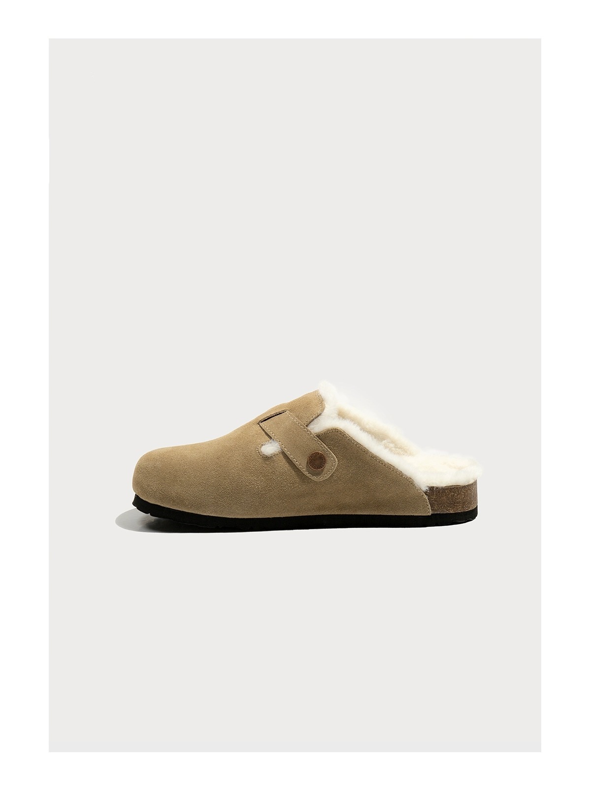 Scarpe da interni comode pantofole traspiranti da camera da letto a punta aperta in peluche da donna_voghion.com