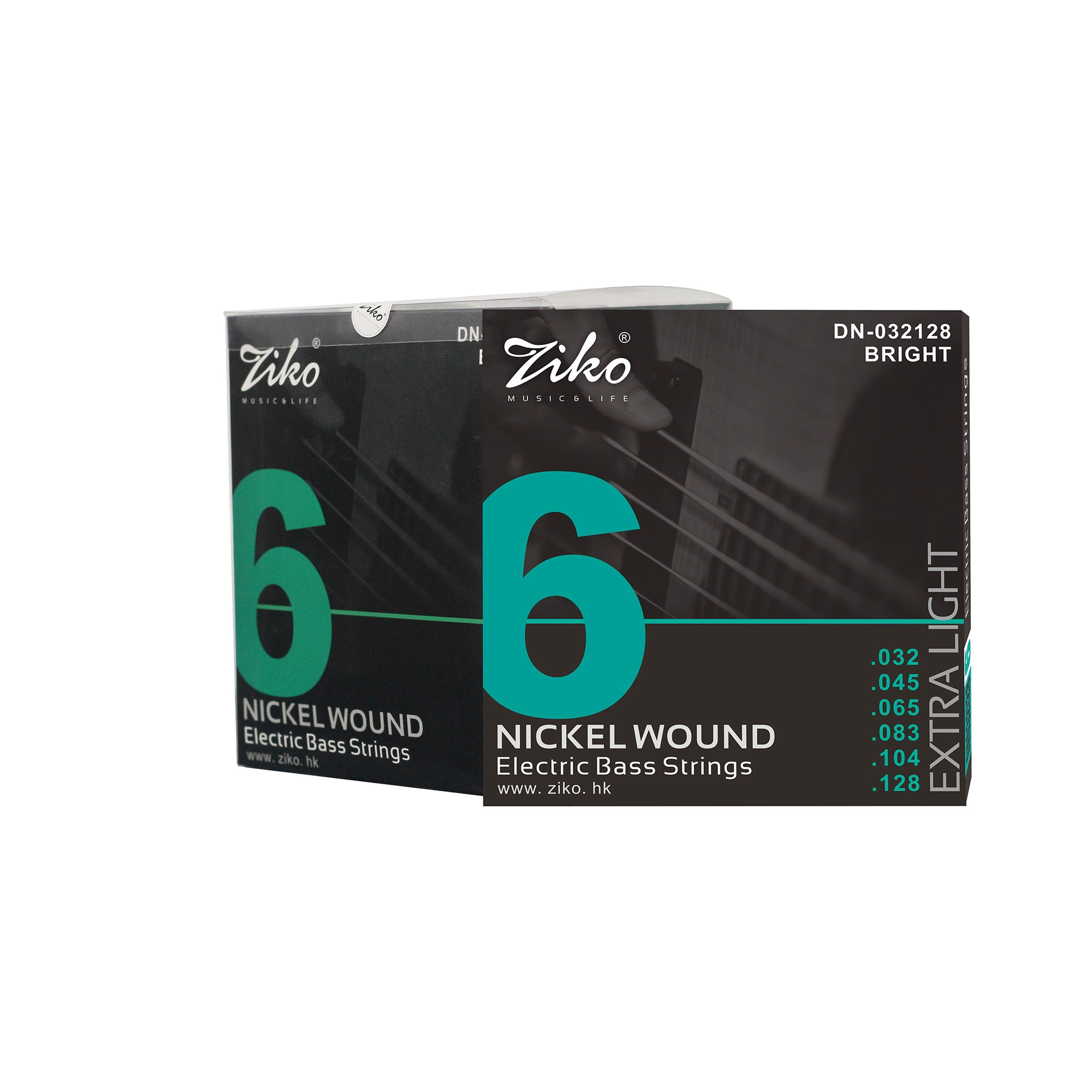 IKO Leou DN шестиструнные струны для электробаса с антикоррозийным покрытием 6-струнные струны bss из никелевой стали, универсальный набор струн для баса