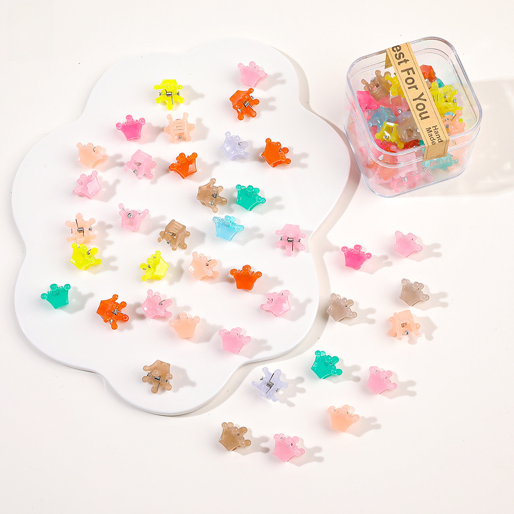 Set mini mollette per capelli colorate per trecce e frangetta_voghion.com