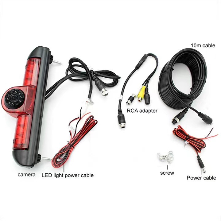 FIAT DUCATO PEUGEOT CITROEN RV 하이 마운트 브레이크 라이트에 적합 이미지 카메라 후면보기 반전