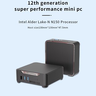 GK3V Intel N150 Portable Mini Host Computer Home Office Cross-border MINIPC Hong Kong Shipment