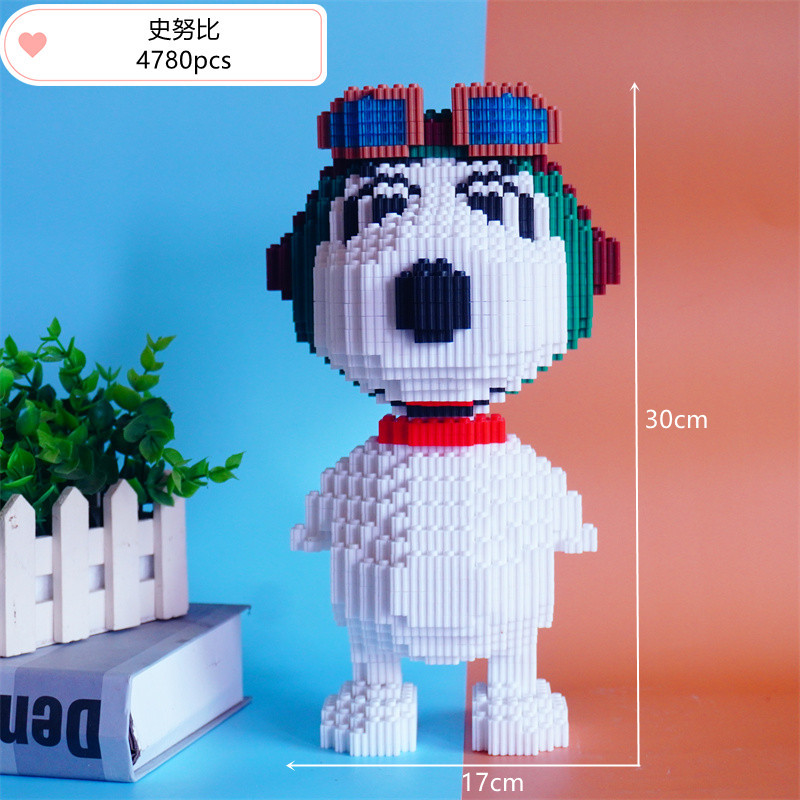 CLS Trendy Le Sen pequeños gránulos ensamblados bloques de construcción Linabel rompecabezas juguetes para niños regalos para niños y niñas