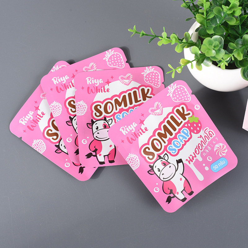 彩印三边封袋体闲零食密封袋糖果包装复合铝箔自立袋可做logo