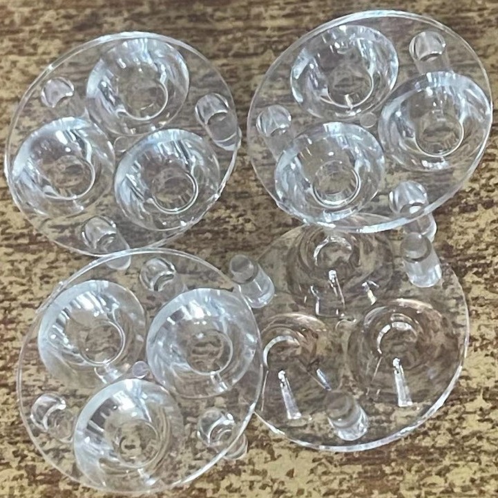 LED透镜  20mm 3合1 15度光面