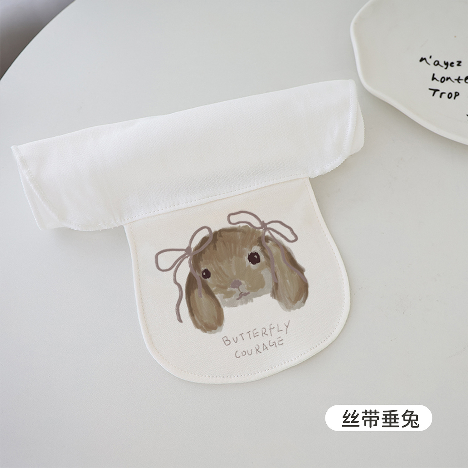 Ribbon dangle rabbit - size l / Details