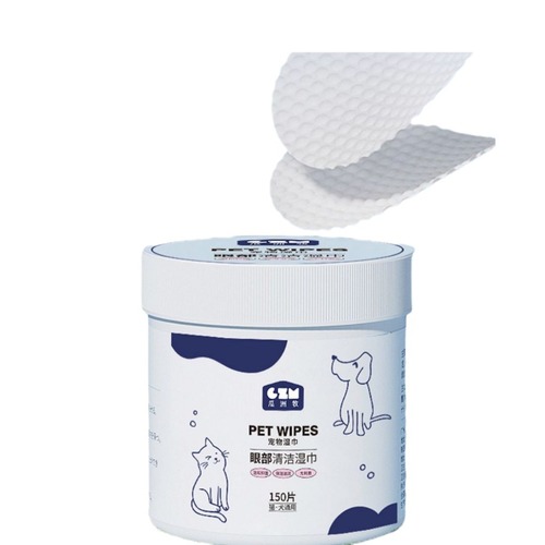 Cat and dog tear stain remover pet wipes Pomeranian Bichon Teddy eye cleaning supplies