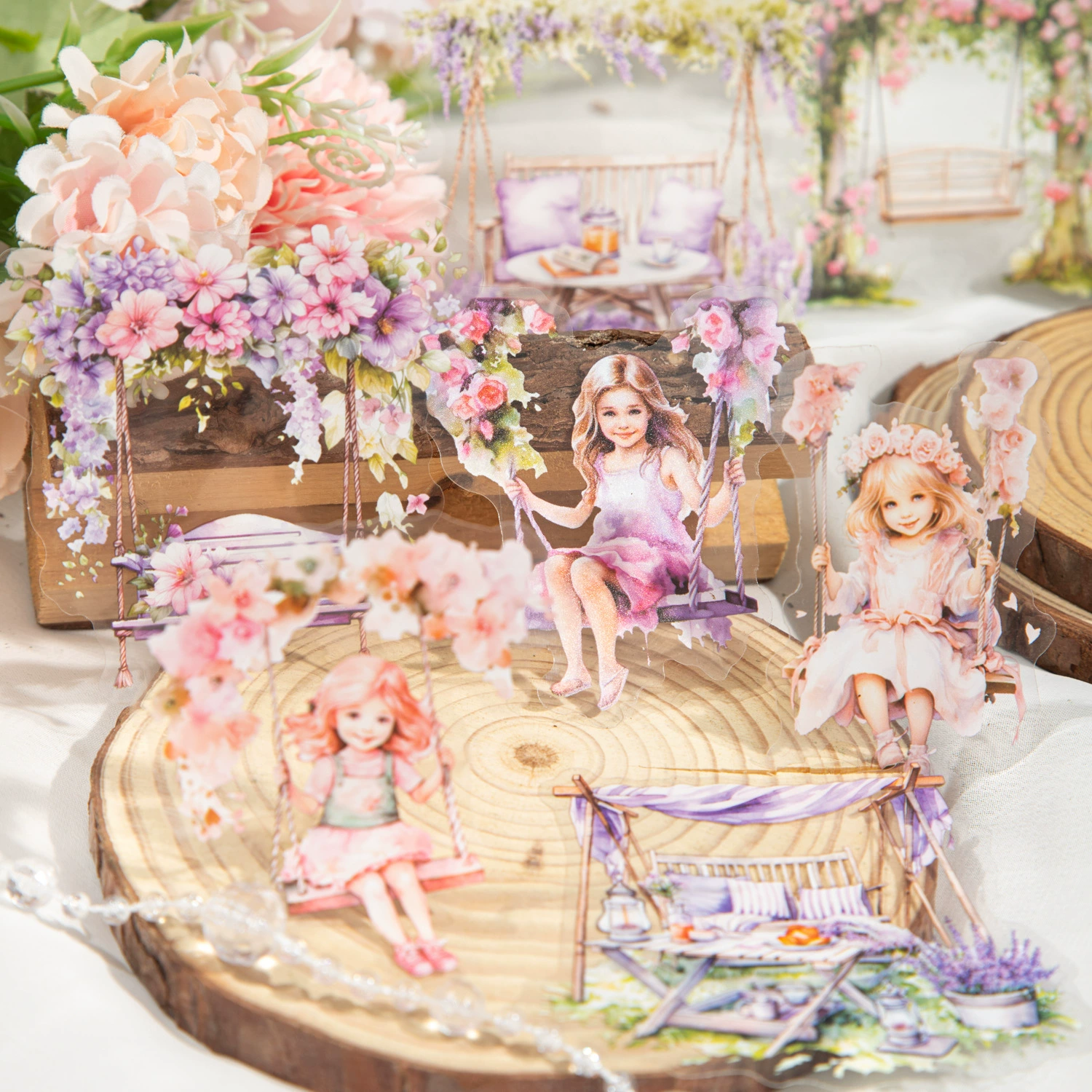 Куклы Good Day Flower Language Series Подвеска для Swing Theme 6 типов