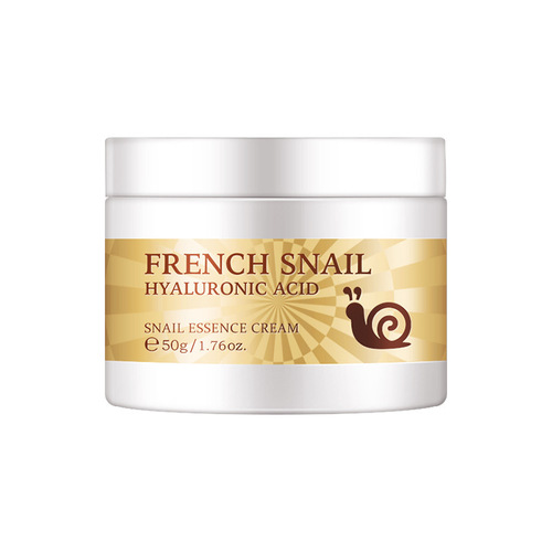 Laiko Snail Essence Cream 50g Moisturizing and Moisturizing Cream Full English Packaging