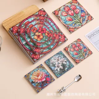 跨境外贸新款定制亚马逊彩色图案手工diy客厅装饰画源头厂家批发
