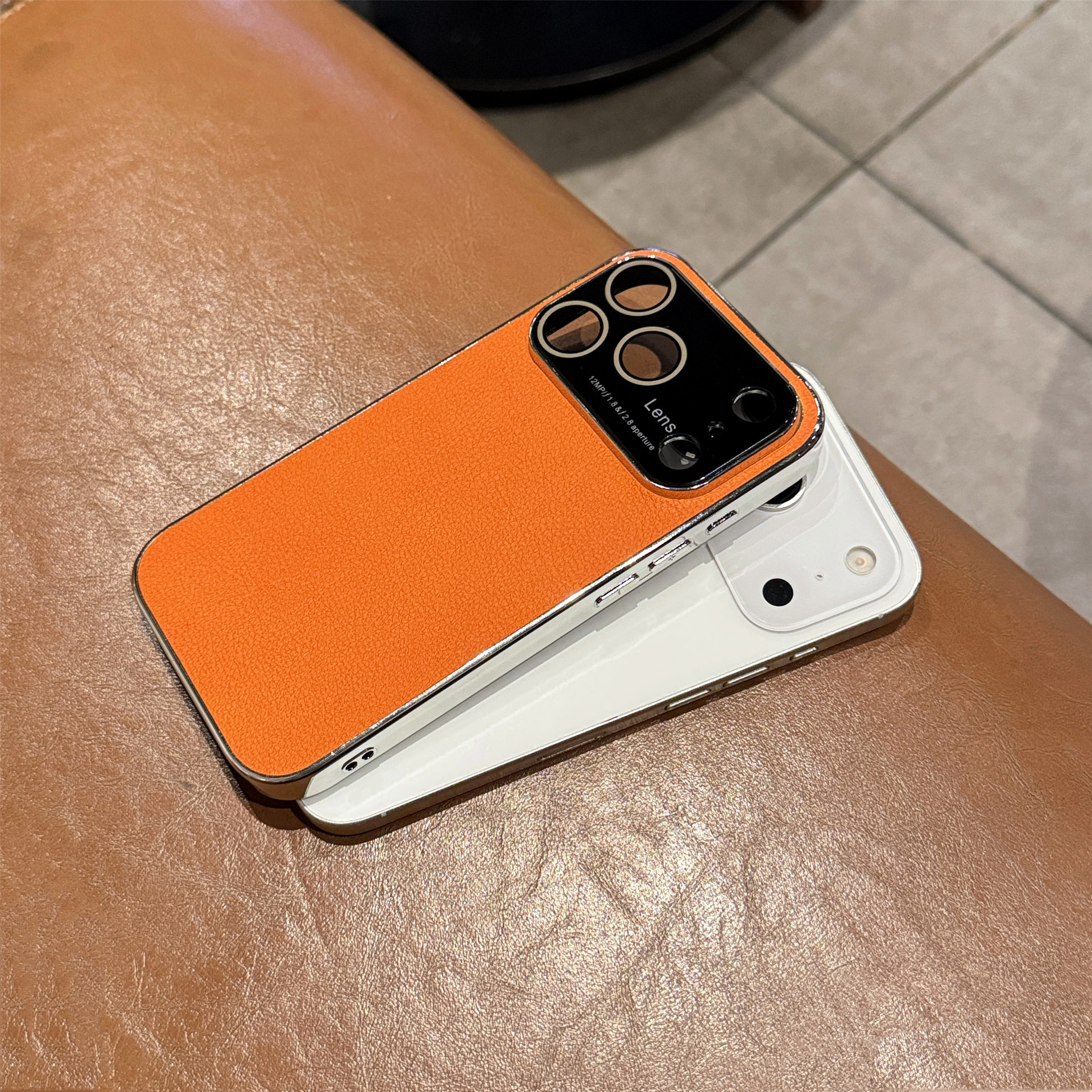 Nuevo Apple 17 serie de caso de teléfono celular gran ventana de segundo cambio de piel de seis colores 17 funda de prómax al por mayor