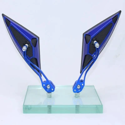Motorcycle rearview mirror accessories electric moped rearview - 2886-rear-view-mirror-blue