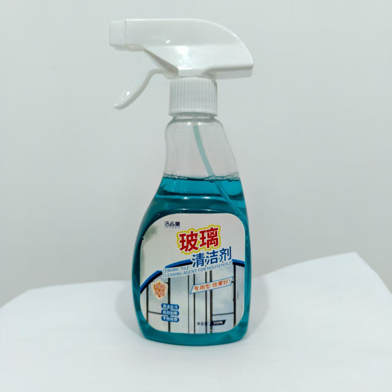 Type a glass cleaner 300ml with foam nozzle