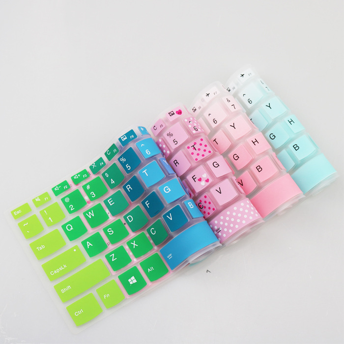Adecuado para Lenovo pequeña moda 5000 teclado película protectora 15,6 pulgadas portátil caso