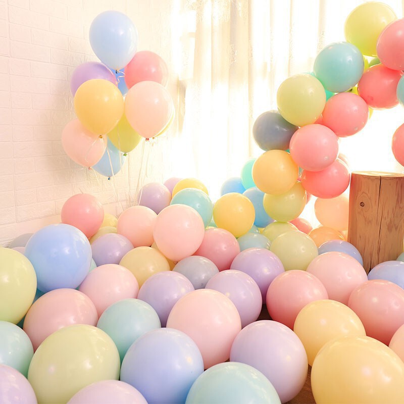 5 inch 10 inch 12 inch 18 inch latex balloon Macaron color birthday holiday decoration venue balloon 5 inch 10 inch 12 inch 18 inch latex balloon Macaron color birthday holiday decoration venue balloon