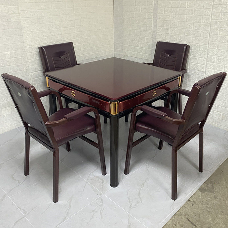 高端静音麻将机全自动餐桌两用家用棋牌麻将桌折叠过山车四口机麻|undefined