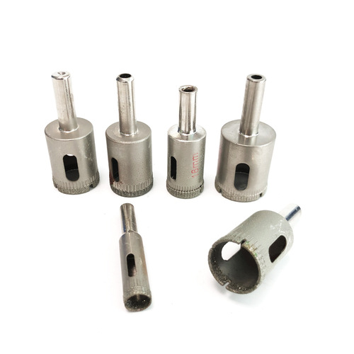 Emery glass hole opener grinding and rounding tools marble drilling and positioning drill bits factory direct sales