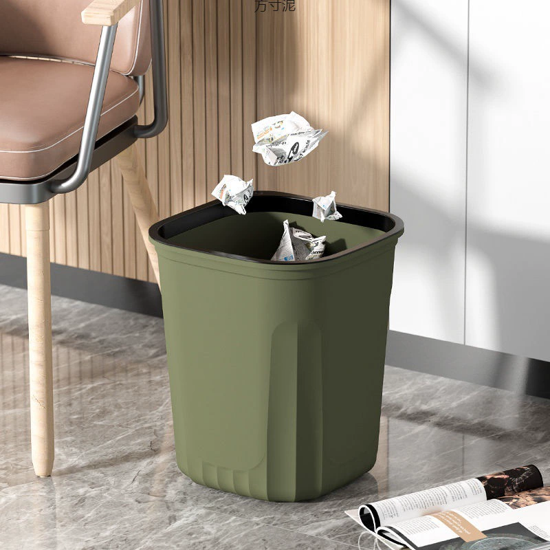 Capacious garbage can for living room, increased thickness, internet celebrity