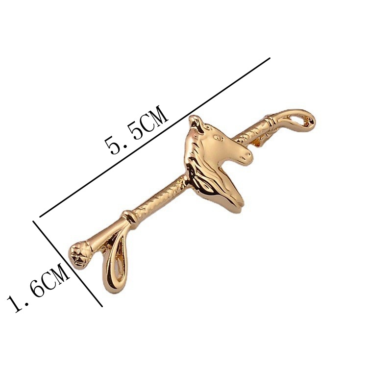 Fashion Horse Alloy Plating Men's Brooches display picture 1