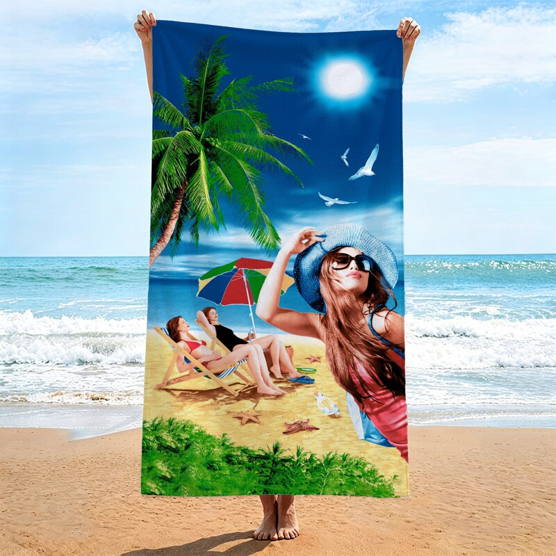 Millions of Ready-Made Realistic Character Beach Vacation Posters, Wind-Drying Beach Towels, Absorbent Bath Towels, Direct from the Source Factory, Customizable Millions of Ready-Made Realistic Character Beach Vacation Posters, Wind-Drying Beach Towels, Absorbent Bath Towels, Direct from the Source Factory, Customizable