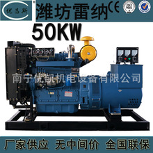 广西厂家批发潍坊雷纳50KW柴油发电机组自启动无刷发电机R4105ZD