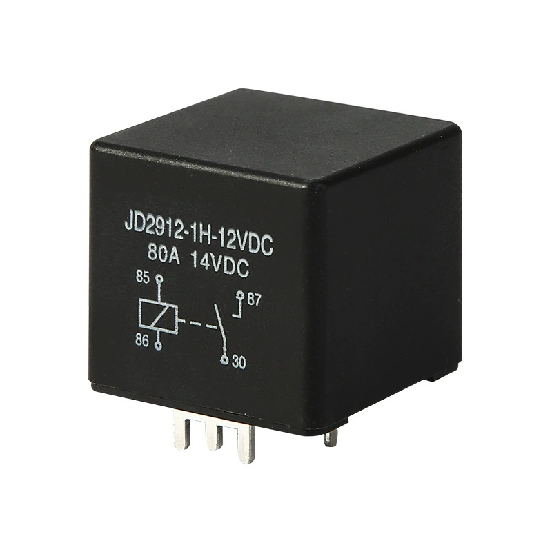 Реле автомобиля JD2912/80A, печатная плата реле/схема пайки пятиконтактная