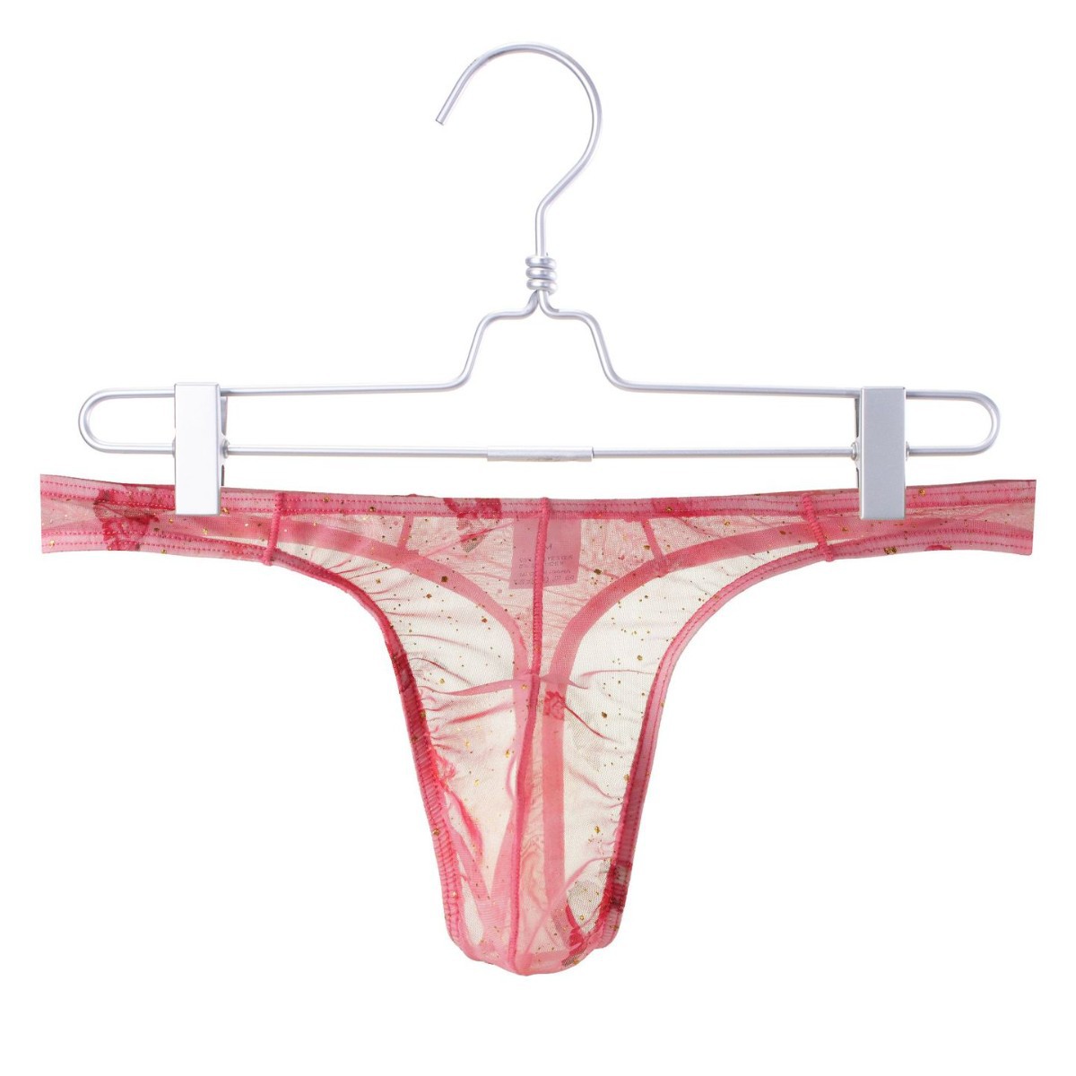 批发速卖通外贸性感男士内裤速干印花烫金质低腰丁字裤