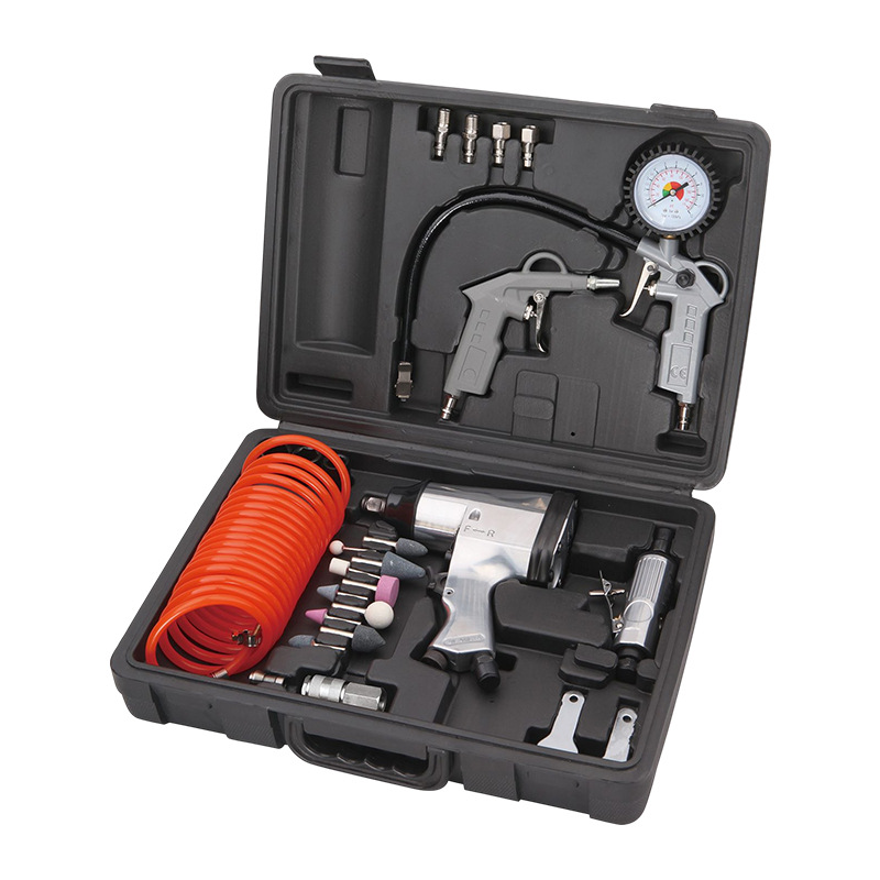 Herramientas de reparación y mantenimiento de automóviles multifuncionales personalizadas, herramientas neumáticas, herramientas de hardware de grado industrial, conjunto de herramientas de reparación de automóviles