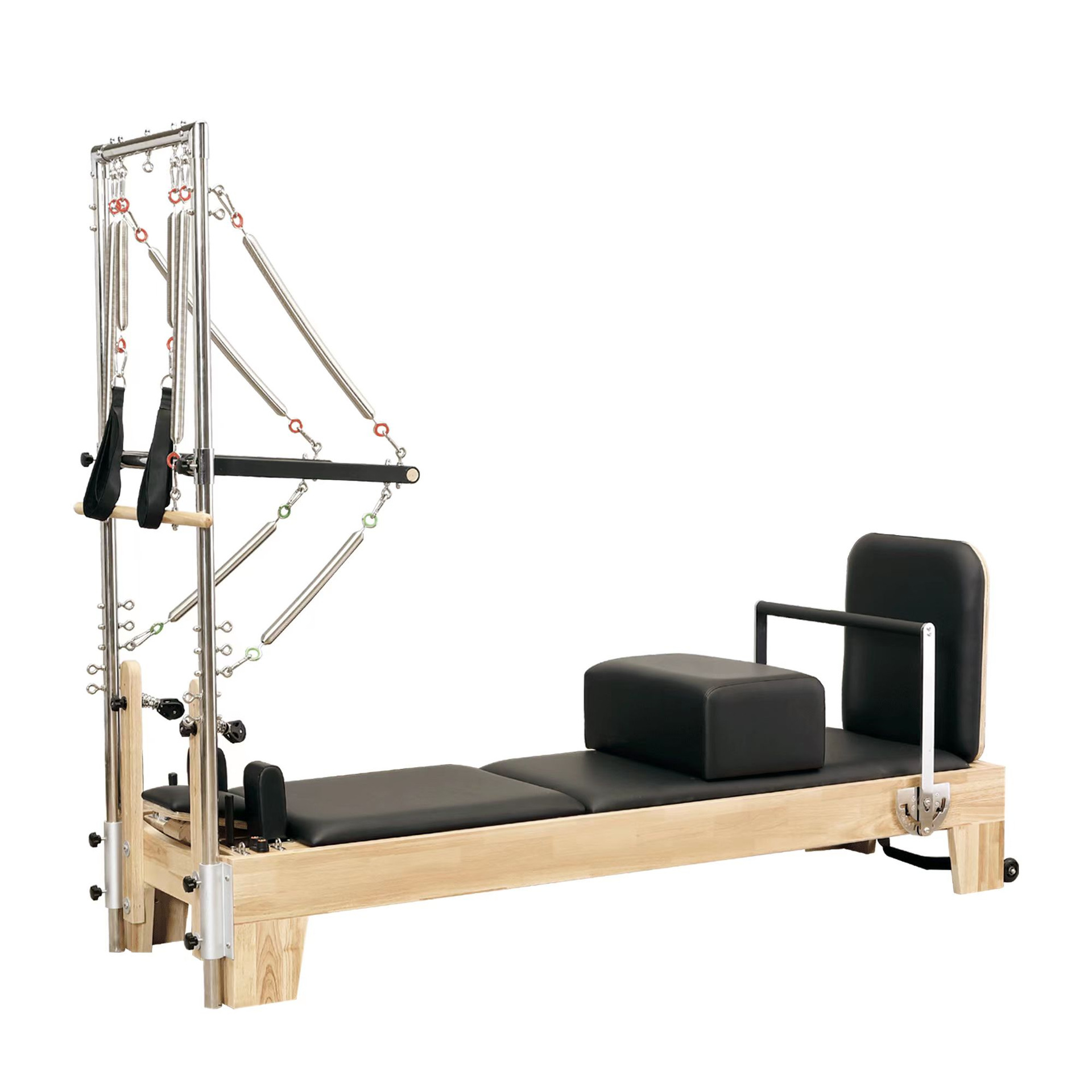 Juego de cinco piezas de Pilates, equipo grande de Pilates, cama central Cadillac, corrector de columna, cama central de yoga