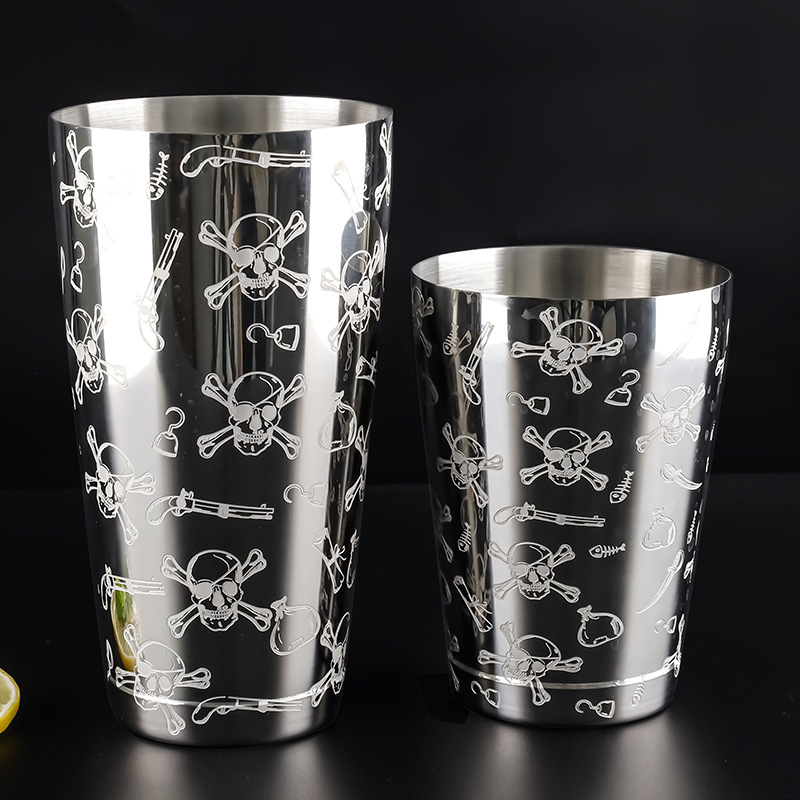 Creativo Sherk kettle mezclador de vino Boston bar mezclador conjunto de shaker kettle shaker americano